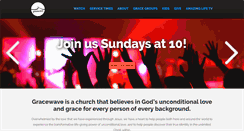 Desktop Screenshot of gracewavechurch.org